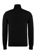 Load image into Gallery viewer, Wool and cachemire turtleneck pullover
