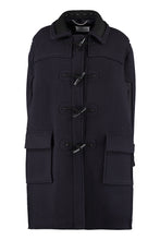 Load image into Gallery viewer, Wool cape coat
