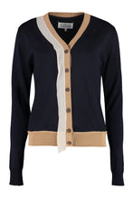 Load image into Gallery viewer, Wool blend cardigan with buttons
