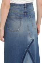 Load image into Gallery viewer, Denim long skirt
