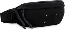 Load image into Gallery viewer, Nylon belt bag with leather details
