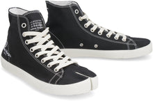 Load image into Gallery viewer, Tabi canvas high-top sneakers
