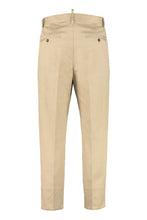 Load image into Gallery viewer, Cotton cropped trousers
