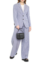 Load image into Gallery viewer, Gingham cotton blazer
