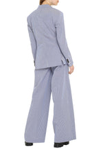 Load image into Gallery viewer, Gingham cotton blazer
