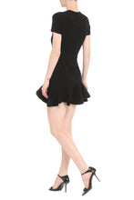 Load image into Gallery viewer, Bow detail stretch viscose dress
