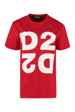 Load image into Gallery viewer, Logo print cotton T-shirt
