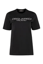 Load image into Gallery viewer, Logo print cotton T-shirt
