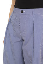Load image into Gallery viewer, Cotton wide leg trousers
