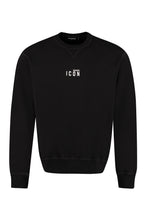 Load image into Gallery viewer, Icon cotton crew-neck sweatshirt
