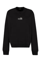 Load image into Gallery viewer, Icon cotton crew-neck sweatshirt
