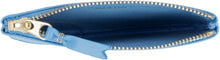 Load image into Gallery viewer, Logo detail flat leather pouch
