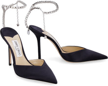 Load image into Gallery viewer, Saeda satin sandals with heel
