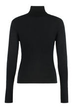 Load image into Gallery viewer, Sax ribbed turtleneck sweater
