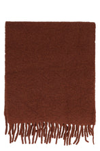 Load image into Gallery viewer, Wool scarf with fringes
