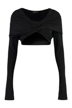 Load image into Gallery viewer, Long sleeve crop top
