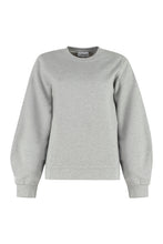 Load image into Gallery viewer, Embroidered logo crew-neck sweatshirt
