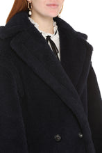 Load image into Gallery viewer, Wool blend double-breasted coat
