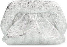 Load image into Gallery viewer, Tia Crumpled Laminated clutch
