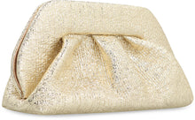 Load image into Gallery viewer, Tia Crumpled Laminated clutch
