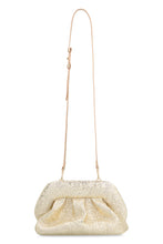 Load image into Gallery viewer, Tia Crumpled Laminated clutch
