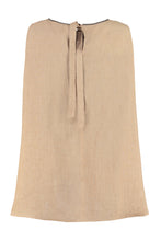 Load image into Gallery viewer, Sleeveless linen top
