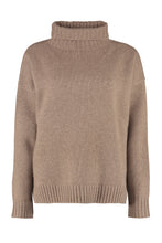 Load image into Gallery viewer, Cashmere blend turtleneck sweater
