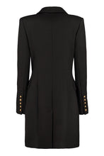 Load image into Gallery viewer, Double-breasted wool coat
