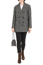 Load image into Gallery viewer, Ulna double-breasted virgin wool jacket
