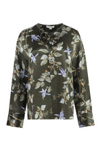 Load image into Gallery viewer, Printed silk blouse
