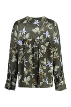 Load image into Gallery viewer, Printed silk blouse
