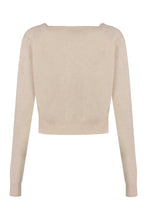 Load image into Gallery viewer, Wool and cashmere cardigan
