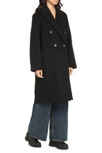 Load image into Gallery viewer, Wool blend double-breasted coat
