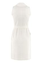 Load image into Gallery viewer, Stretching wool Veranda double-breasted dress
