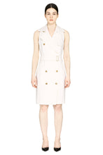 Load image into Gallery viewer, Stretching wool Veranda double-breasted dress
