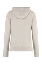 Load image into Gallery viewer, Virgola knitted hoodie
