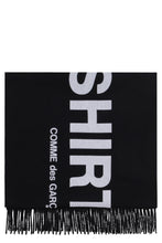 Load image into Gallery viewer, Logo print wool scarf
