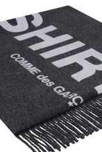 Load image into Gallery viewer, Logo print wool scarf
