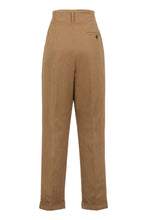 Load image into Gallery viewer, High-rise cotton trousers
