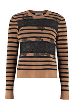 Load image into Gallery viewer, Long sleeve crew-neck sweater
