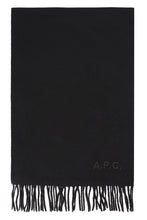 Load image into Gallery viewer, Ambroise Brodé wool scarf with fringes
