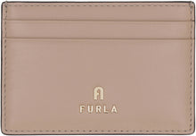 Load image into Gallery viewer, Furla Camelia leather card holder
