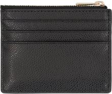 Load image into Gallery viewer, Furla Camelia leather card holder
