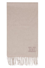 Load image into Gallery viewer, Cashmere scarf with fringes

