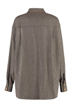 Load image into Gallery viewer, Long sleeve wool blend shirt
