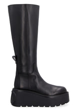 Load image into Gallery viewer, Valentino Garavani - Uniqueform leather knee-boots
