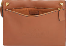Load image into Gallery viewer, Valentino Garavani - Identity leather flat pouch
