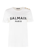 Load image into Gallery viewer, Cotton crew-neck T-shirt
