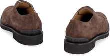 Load image into Gallery viewer, Suede lace-up Derby shoes
