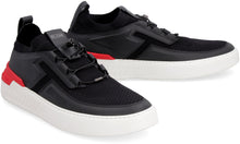 Load image into Gallery viewer, No Code 03 techno-fabric and leather sneakers
